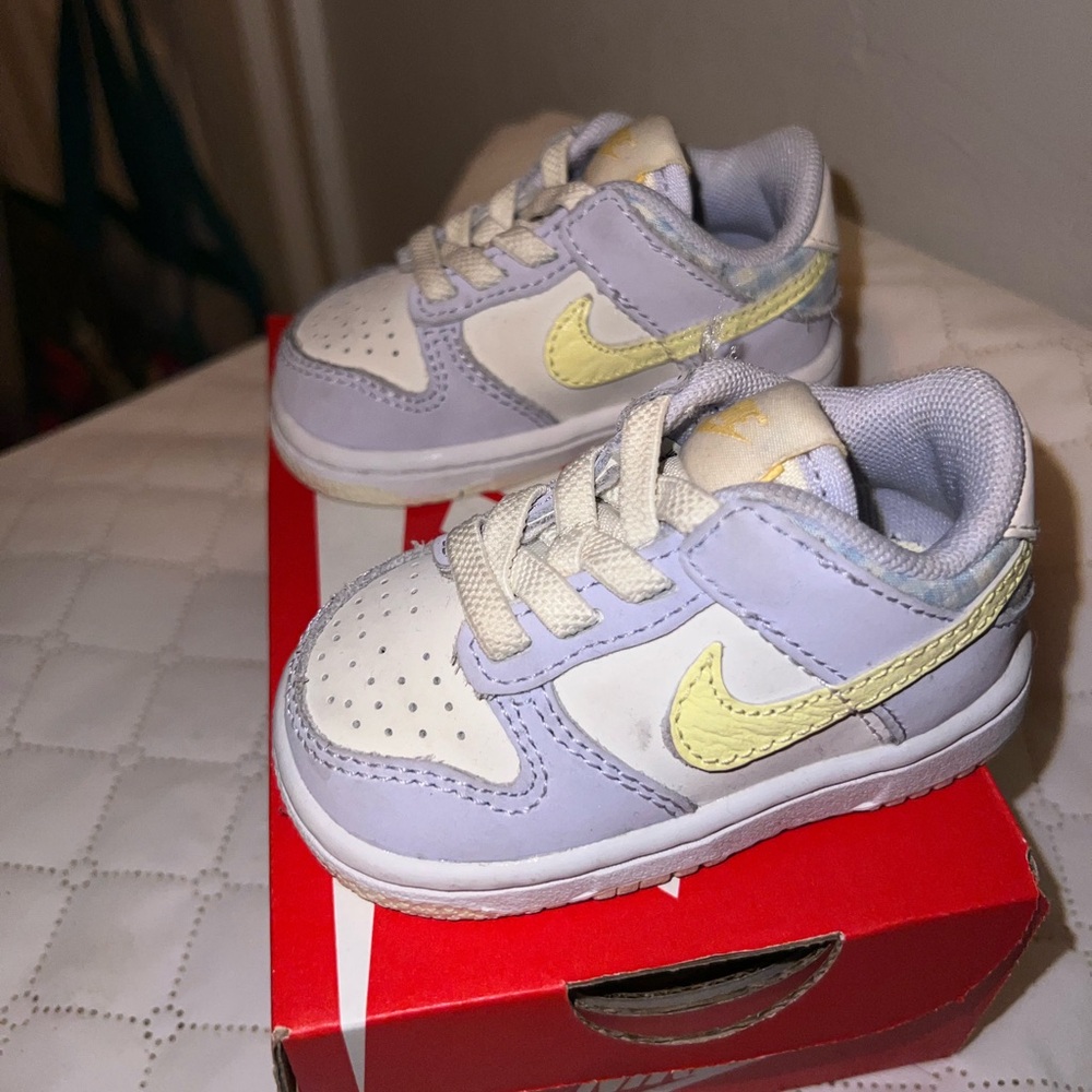 Infant nike dunks 3C, pastel colors - Picture 1 of 4